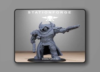 Corrupted Guard Destructor – 3D Print Model