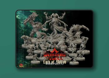 Crippled God Foundry – Denizens of Hell – Lord of Hatred August 2025 – 3D Print Model STL