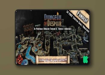 Crippled God Foundry – Dungeon of Despair – 3D Print Model STL