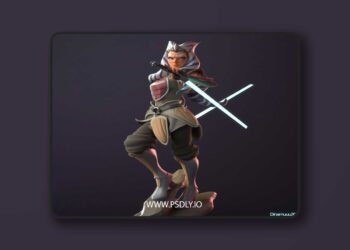Dinamuuu3D – Ahsoka Tano – Shego – 3D Print Model STL