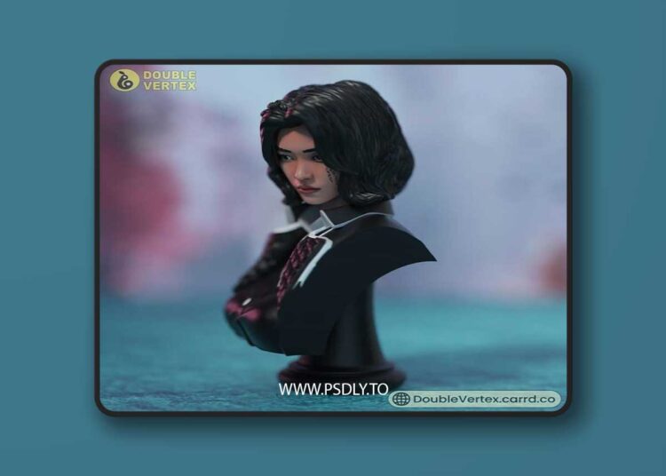 Double Vertex – Lune – Clair Obscur Expedition 33 Game Bust – 3D Print Model STL 1 Double Vertex – Lune – Clair Obscur Expedition 33 Game Bust – 3D Print Model STL