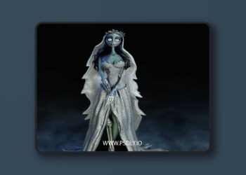 Emily The Corpse Bride – 3D Print Model