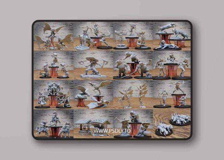 Epic Miniatures – Old Fables – 3D Print Model 1 Epic Miniatures – Old Fables – 3D Print Model