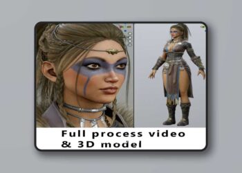 FlyCat – Game Ready Character Modeling – Full process