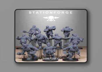 FreeGuard Mutant Sisters – 3D Print Model