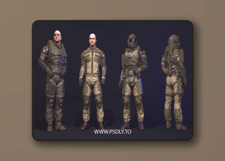 Futuristic Soldier (4.25+) for Unreal Engine 1 Futuristic Soldier (4.25+)