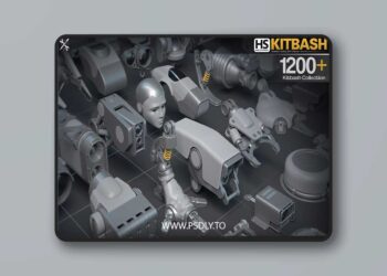 Hard-Surface Kitbash Collection