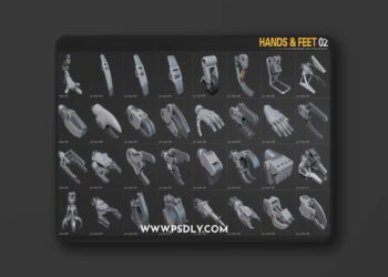 Hard-Surface Kitbash Collection