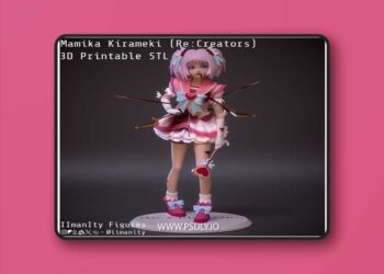 IImanIty Figures – Mamika Kirameki – 3D Print Model STL