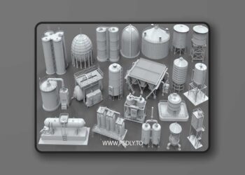 Industrial Tanks – Part 1 – 20 Pieces