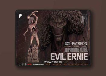 Julles Modelado – Evil Ernie – 3D Print Model STL