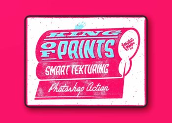 King of Prints - Press Photoshop Action