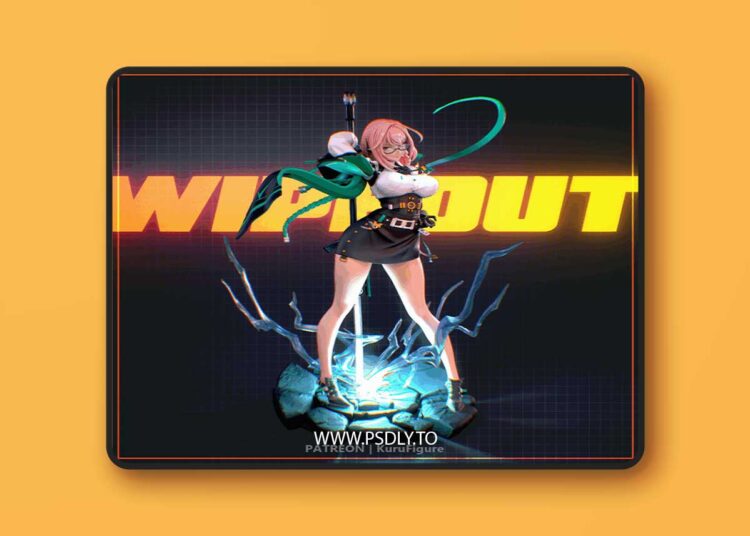 Kuru Figures – Tsukishiro Yanagi – Zenless Zone Zero – 3D Print Model 1 Kuru Figures – Tsukishiro Yanagi – Zenless Zone Zero – 3D Print Model