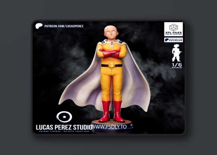 Lucas Perez – Saitama – 3D Print Model STL 1 Lucas Perez – Saitama – 3D Print Model STL