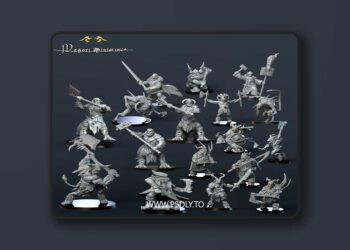 Magori Miniatures August 2025 – 3D Print Model STL