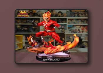 Marvel Crisis Protocol Blazing Skull – 3D Print Model