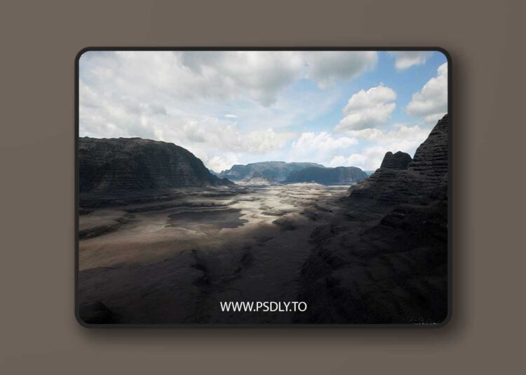 Mesas Landscape (4.26 – 4.27 and 5.1 – 5.7) for Unreal Engine 1 Mesas Landscape (4.26 – 4.27 and 5.1 – 5.7)