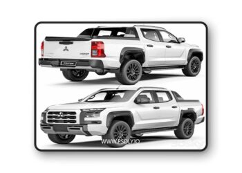 Mitsubishi L200 Triton Athlete 2024 – 3D Model