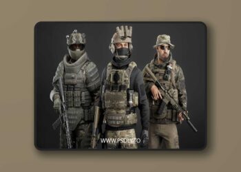 Modular Military Character (5.0+)