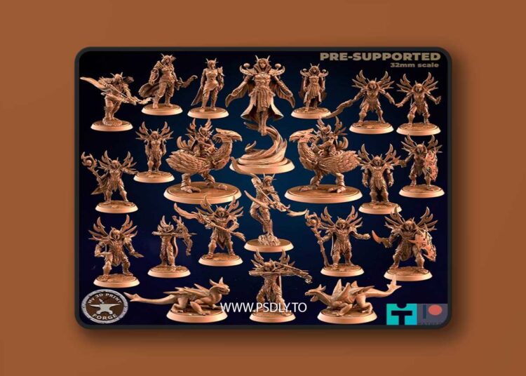 My 3D Print Forge – Void Elves – 3D Print Model 1 My 3D Print Forge – Void Elves – 3D Print Model