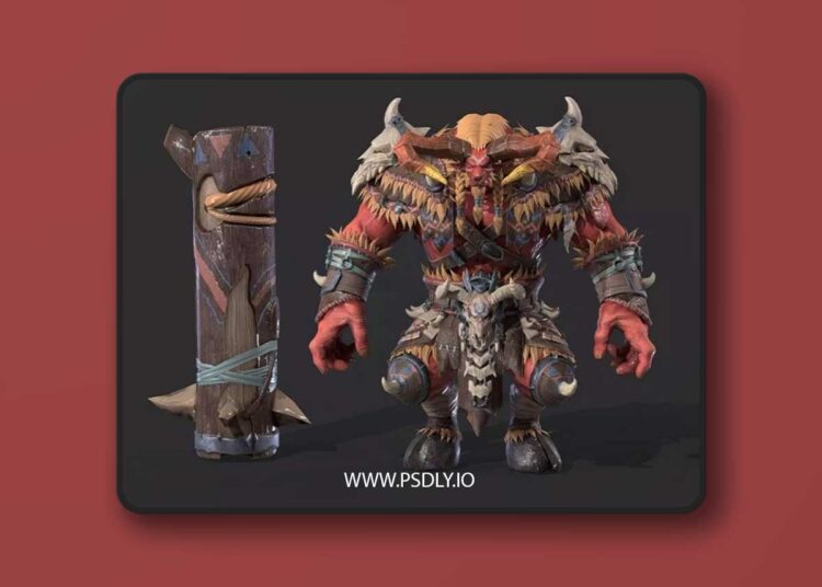 Niumowang Low-poly 3D Model 1 Niumowang Low-poly 3D Model