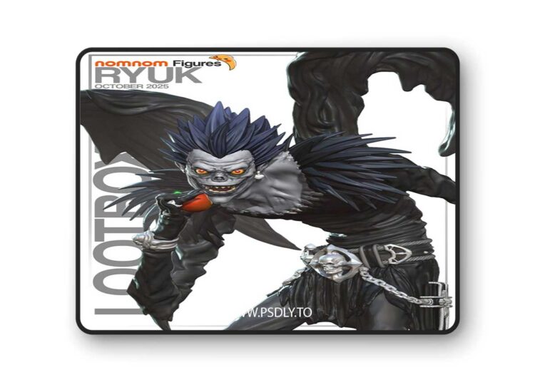 NomNom Figures – Ryuk – Death Note – 3D Print Model 1 NomNom Figures – Ryuk – Death Note – 3D Print Model