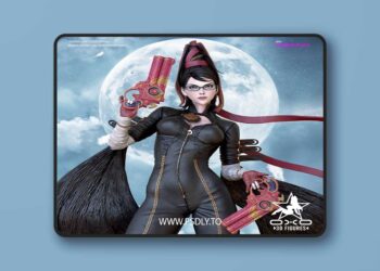 OXO3D Figures – Bayonetta – 3D Print Model STL