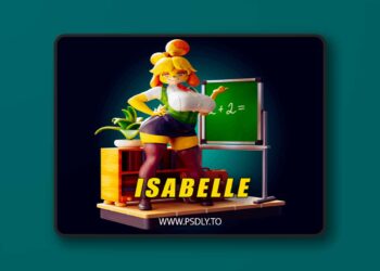 Officer Rhu – Isabelle Ultra Short Curvy – 3D Print Model