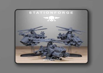 Orkaz Kopters – 3D Print Model