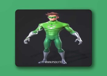 Power Ring Low-poly 3D Model