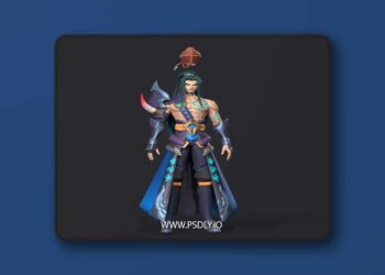 Quiguzi Low-poly 3D Model