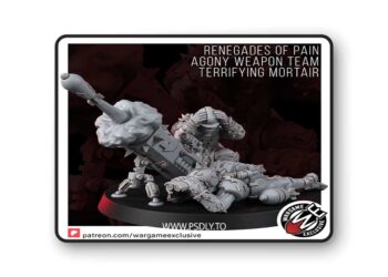Renegade of Pain – Agony Weapon Team Terrrifying Mortar – 3D Print Model