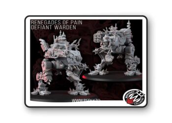 Renegade of Pain – Defiant Warden – 3D Print Model