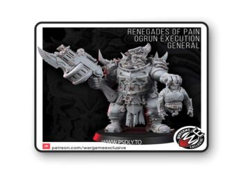 Renegade of Pain – Ogrun Execution General – 3D Print Model