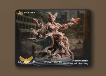Renmaeth – Mother of the Fey – 3D Print Model
