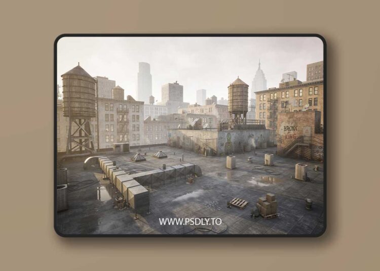 Roof - City Pack (5.0+) for Unreal Engine 1 Roof - City Pack (5.0+)