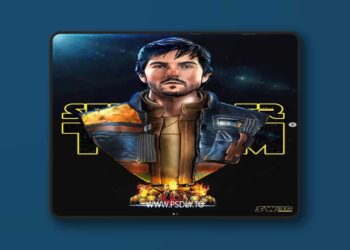 SW3D – Cassian Andor Portrait Bust – 3D Print Model STL