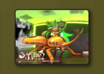 Samiho Studios – Tontatta Leo and Yellow Kabu – 3D Print Model STL