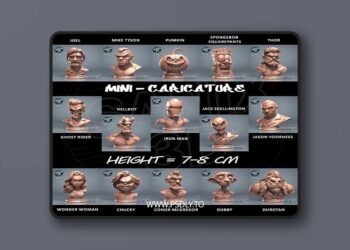 Sanix – Minis September 2025 – 3D Print Model STL