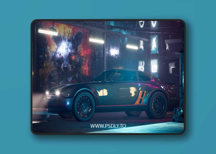 SciFi Cyber Car 2 (5.4) for Unreal Engine 1 SciFi Cyber Car 2 (5.4)