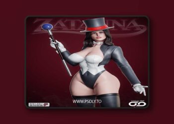 Shadaloo Studios – Zatanna – 3D Print Model