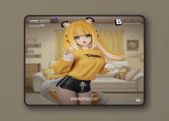 Shinobu Sculpts – Ju Fufu – Zenless Zone Zero – 3D Print Model