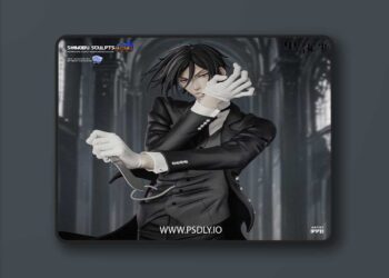 Shinobu Sculpts – Sebastian Michaelis – Kuroshitsuji – 3D Print Model STL