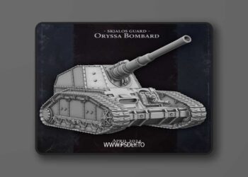 Skjalos Guard – Oryssa Bombard – 3D Print Model