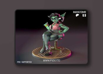 Switchboard Operator Goblin – 3D Print Model STL