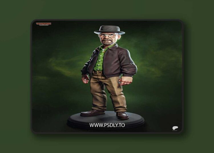 Tanuki Figures – Heisenberg Toon – 3D Print Model STL 1 Tanuki Figures – Heisenberg Toon – 3D Print Model STL