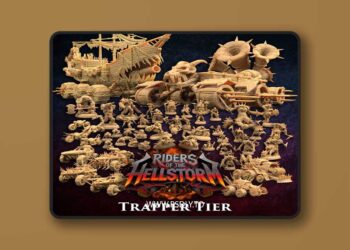 The Dragon Trappers Lodge – Riders of The Hellstorm September 2025 – 3D Print Model STL