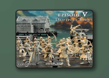 The Printing Goes Ever On – Driftport Town Episode V – September 2025 – 3D Print Model