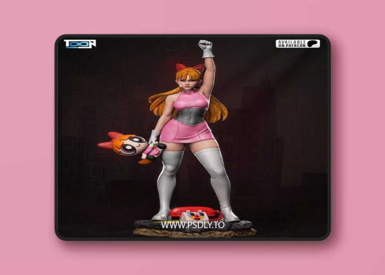 Toon Studios – Blossom – 3D Print Model STL 1 Toon Studios – Blossom – 3D Print Model STL