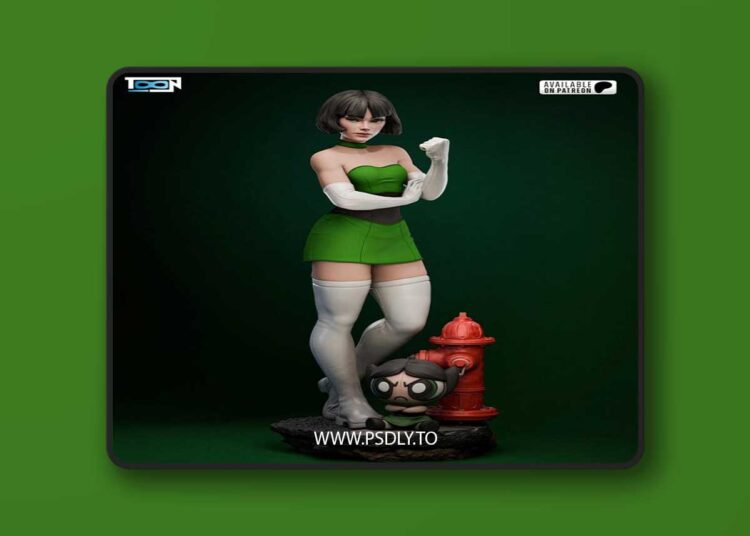 Toon Studios – Buttercup – 3D Print Model STL 1 Toon Studios – Buttercup – 3D Print Model STL